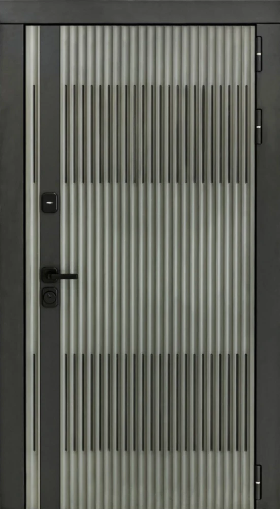 Входная дверь ДвериПРО Elfy ФЛ-700 (10мм, ясень грей) DPRO201092 внешняя сторона