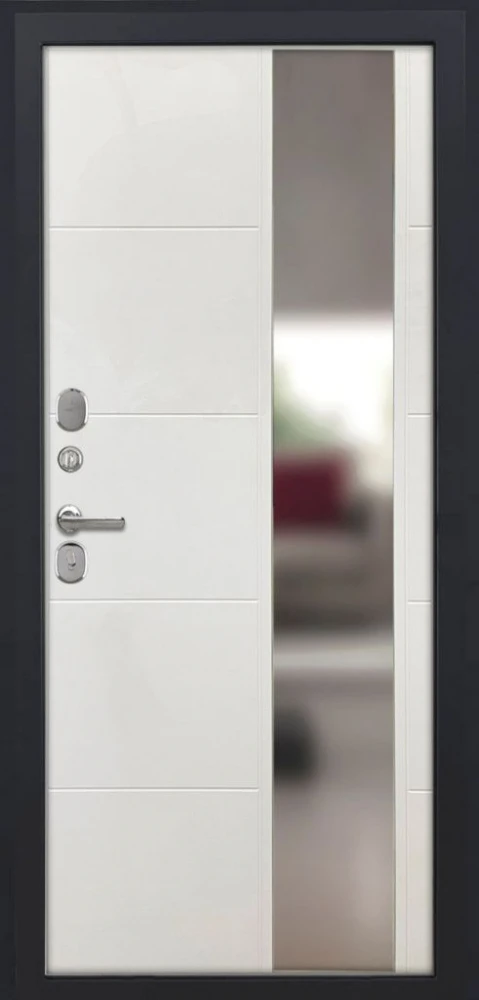 Входная дверь ДвериПРО Д-68 ФЛЗ-649 капучино (зеркало) DPRO198141 внутренняя сторона