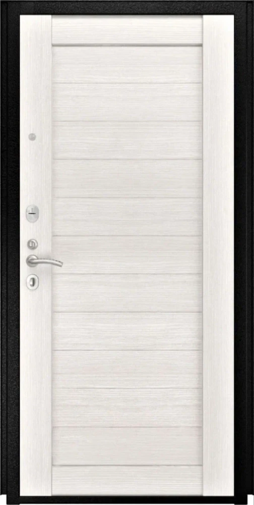 Входная дверь ДвериПРО Elfy СБ-3 листв. бел. (21 беленый дуб) DPRO200600 внутренняя сторона