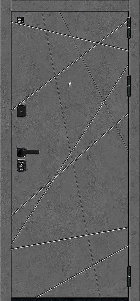 Входная дверь Граффити-5/5 Slate Art/Look Art BR5635 внешняя сторона