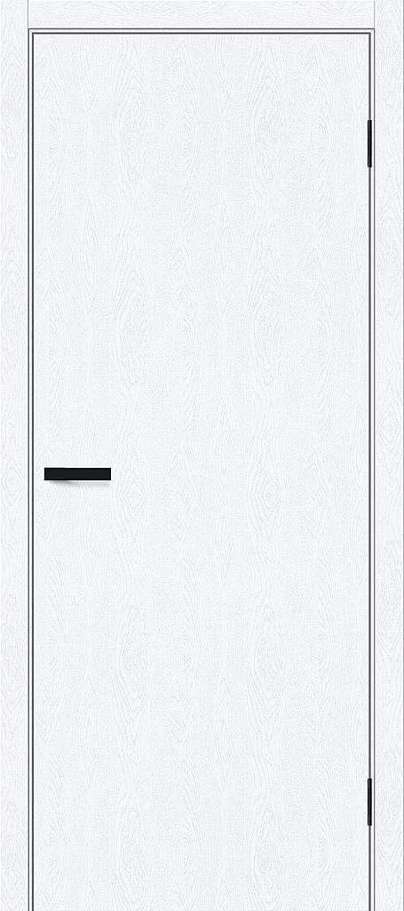 Фото Межкомнатная дверь Браво-0.П White Silkwood BR5905