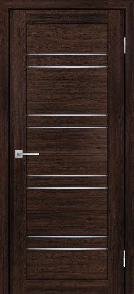 Фото Межкомнатная дверь Лайт-19 nanotex Сан-ремо шоколад