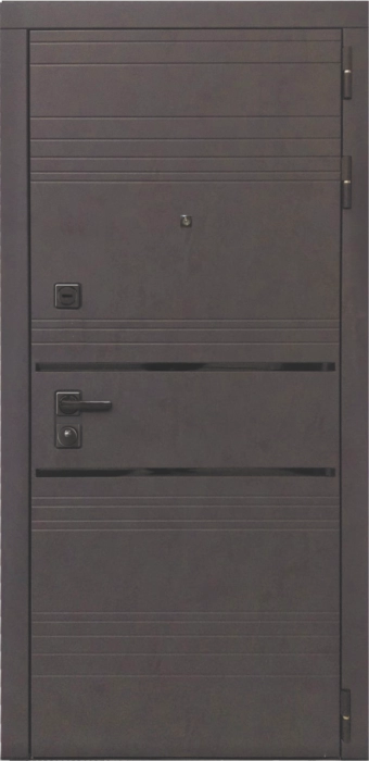 Входная дверь L-43 ФЛЗ-603 Сосна прованс внешняя сторона