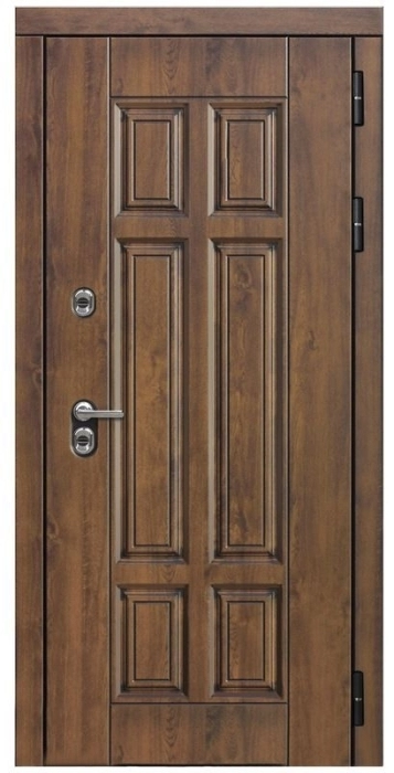 Входная дверь Квадро ФЛ-291 (Line, 10мм, белый софт) внешняя сторона